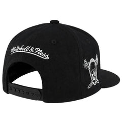 Mitchell & Ness NFL Oakland Raiders Diamonds Up Black Cap