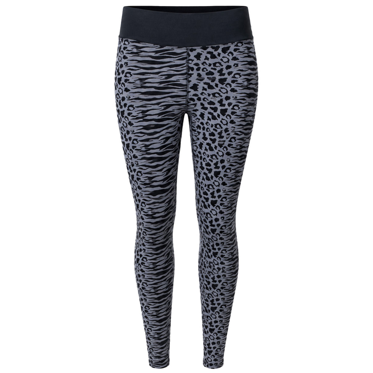 Reebok Mod Safari Womens Black/Grey Leggings