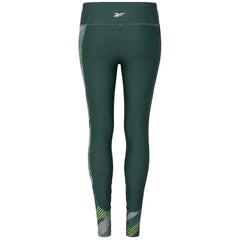 Reebok AOP Womens Green Leggings