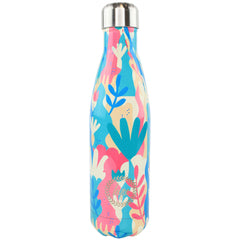 Hype 500ml Pastel Flower Garden Kids Multicolour Water Bottle
