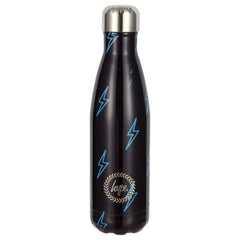 Hype 500ml Lightning Black/Blue Thermal Water Bottle