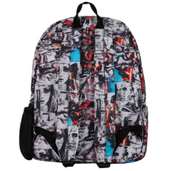 Hype Multi Magazine Tear Kids Grey Backpack