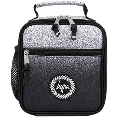 Hype Speckle Fade Black Lunch Bag