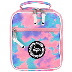 Hype Dream Smudge Crest Pink Lunch Bag