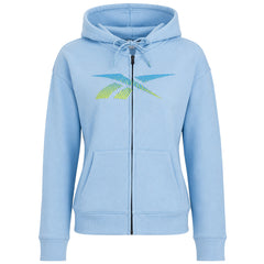 Reebok Vector Graphic Womens Blue Track Jacket