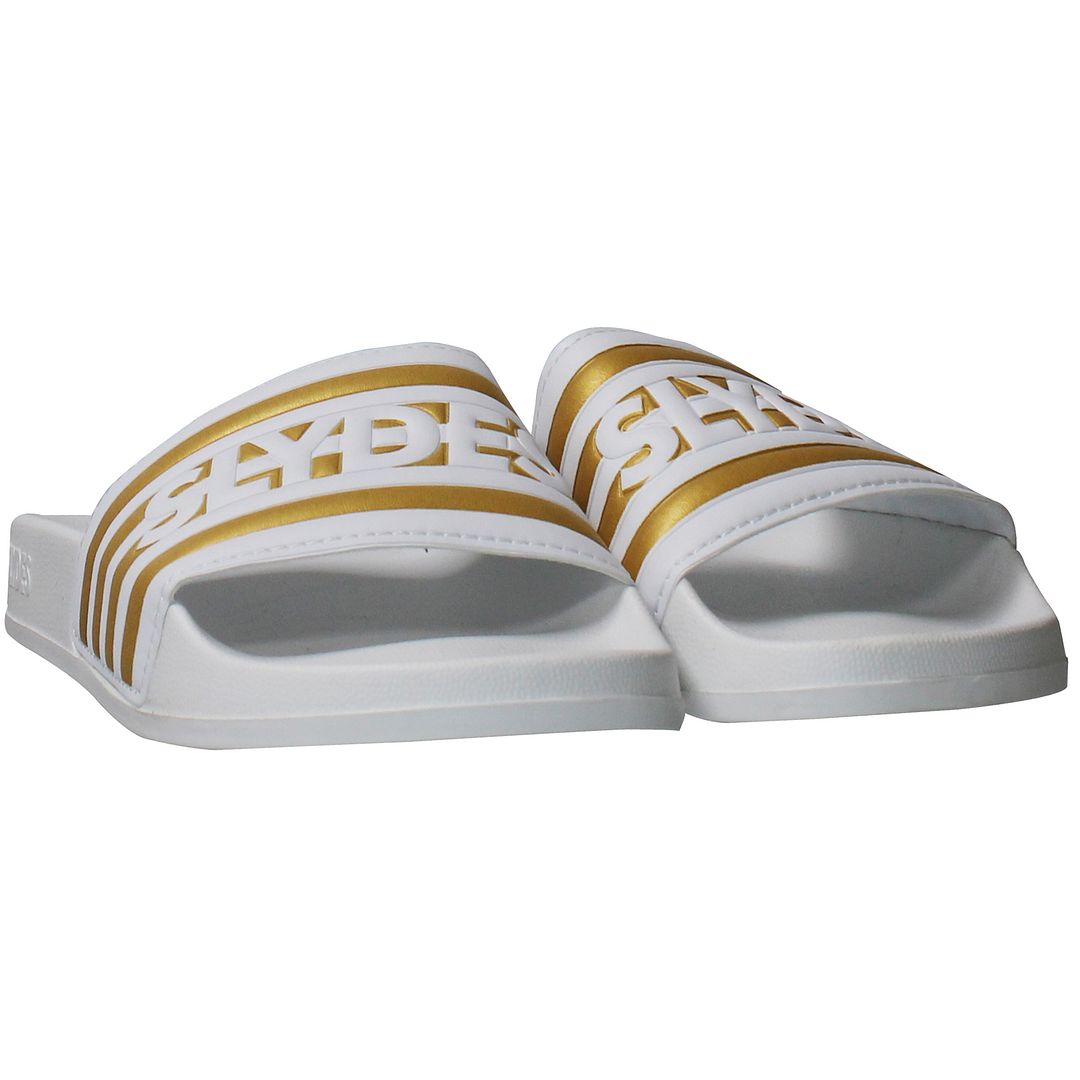 Slydes Heritage Womens White Sliders