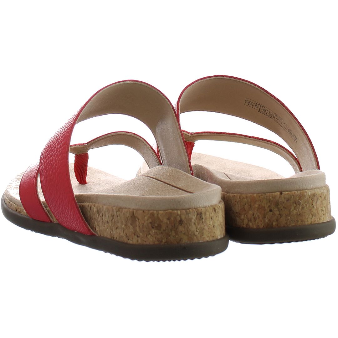 Vionic Marvina Red Womens Flip-Flops