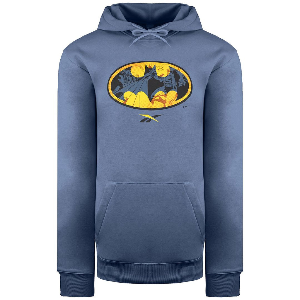 Reebok x DC Batman Mens Blue Hoodie