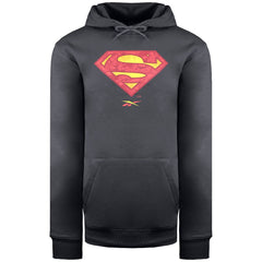 Reebok x DC Superman Mens Dark Graphite Hoodie