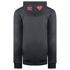 Reebok x DC Superman Mens Dark Graphite Hoodie