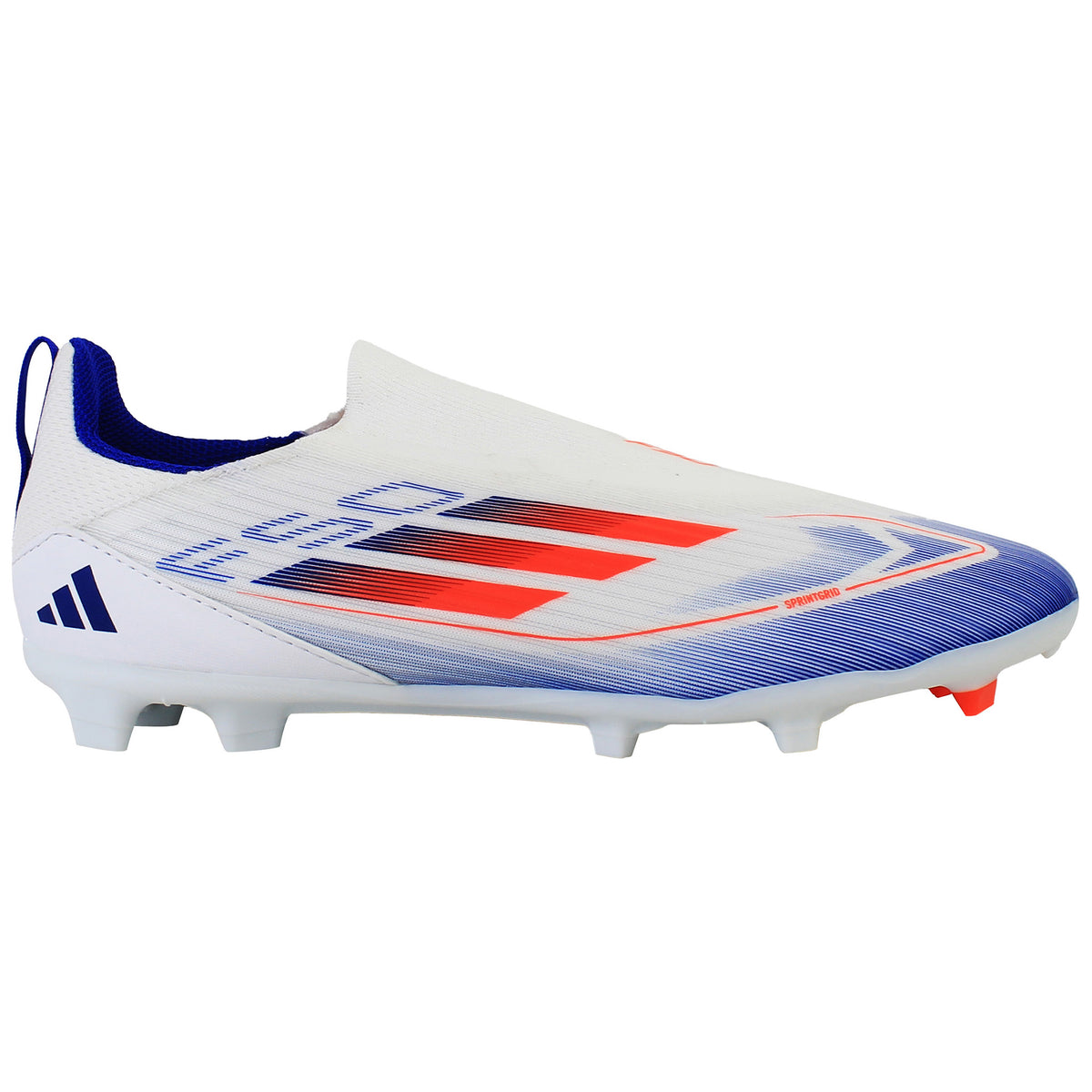 Adidas F50 League LL FG/MG Kids White Football Boots