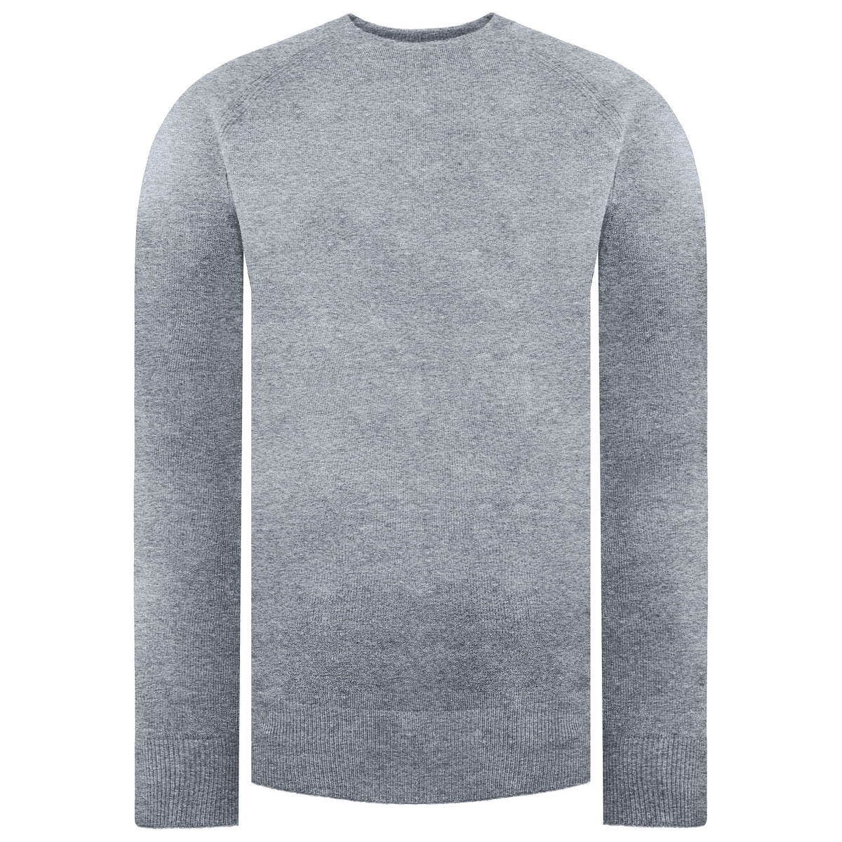 Island Green Raglan Mens Light Grey Sweater