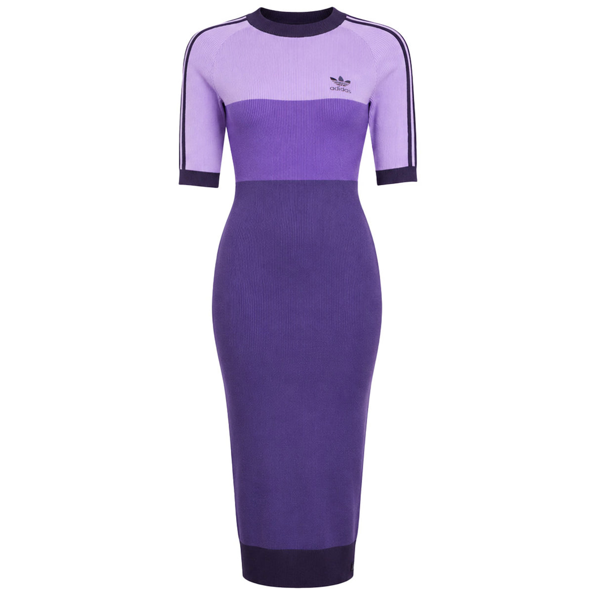 Adidas x Ksenia Schnaider Womens Purple Knit Dress
