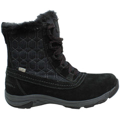 Merrell Ryeland Mid Polar Waterproof Womens Black Boots