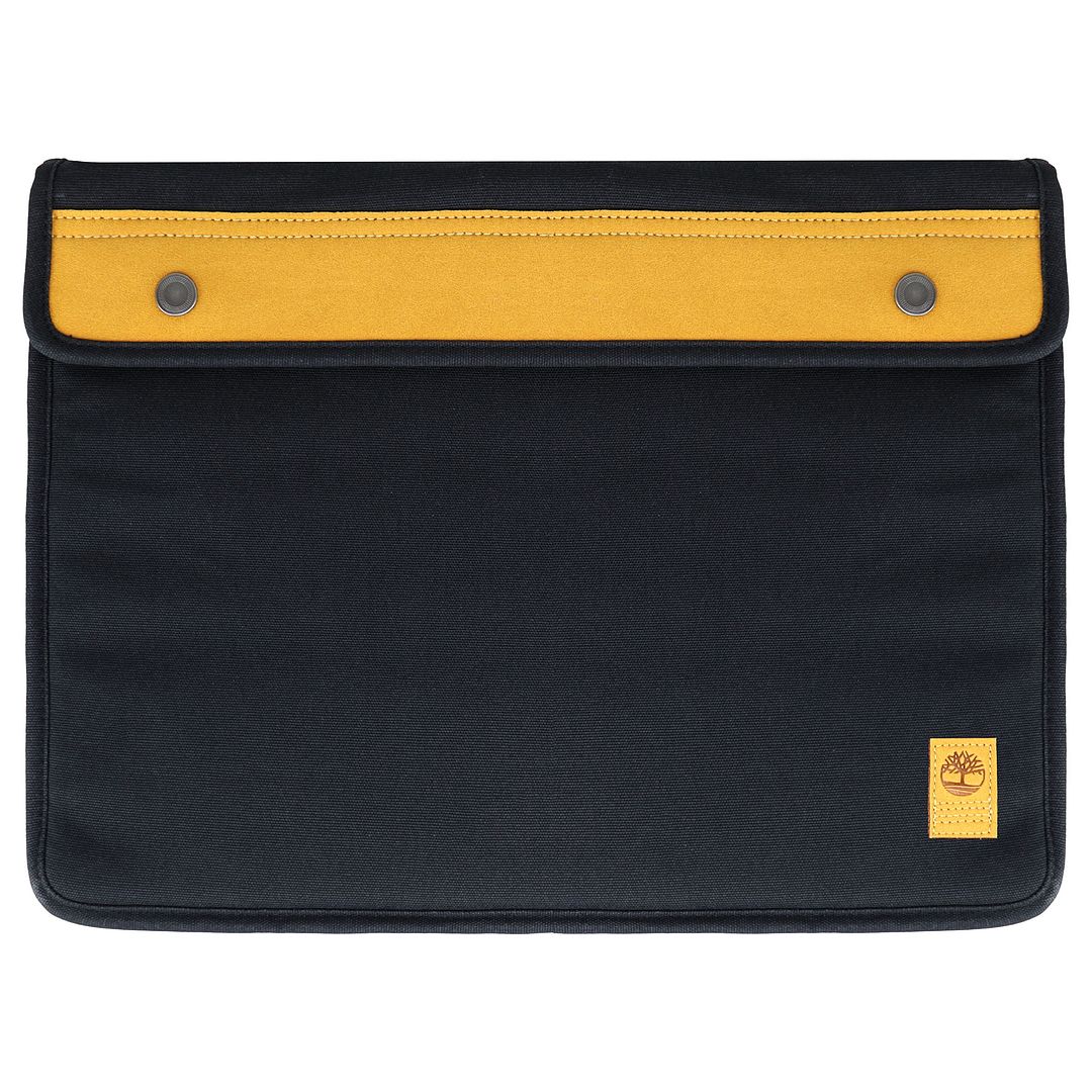 Timberland Portable Natick Water Resistant Black Laptop Sleeve