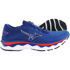 Mizuno Wave Sky 6 Mens Blue Running Shoes