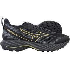 Mizuno Wave Rider Gore-Tex 2 Mens Black Running Shoes
