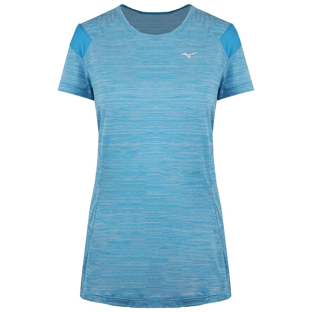 Mizuno Alpha Womens Blue T-Shirt