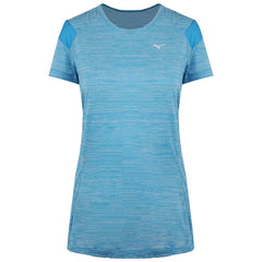 Mizuno Alpha Womens Blue T-Shirt