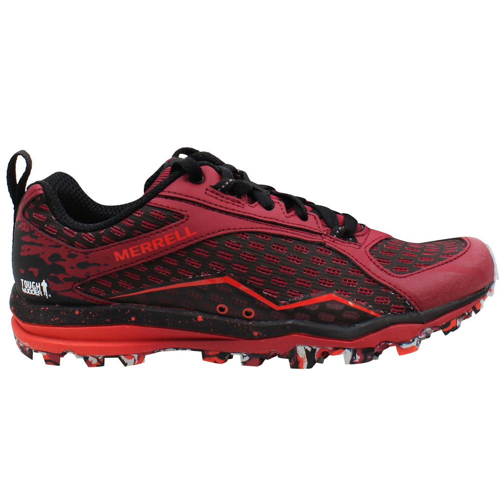 Merrell All Out Crush Tough Mudder Womens Red Shoes