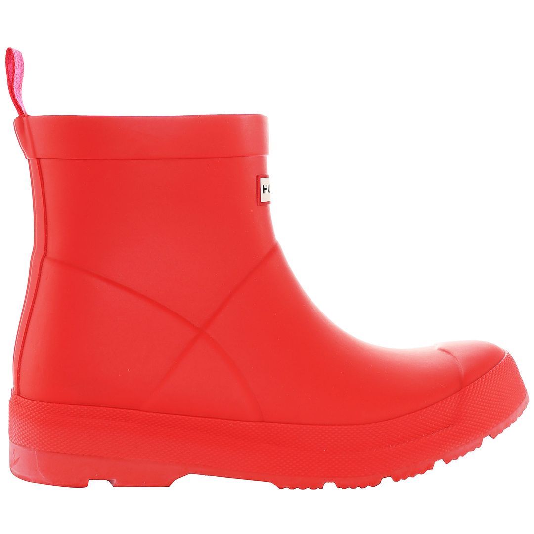 Hunter Play Kids Red Rain Boots