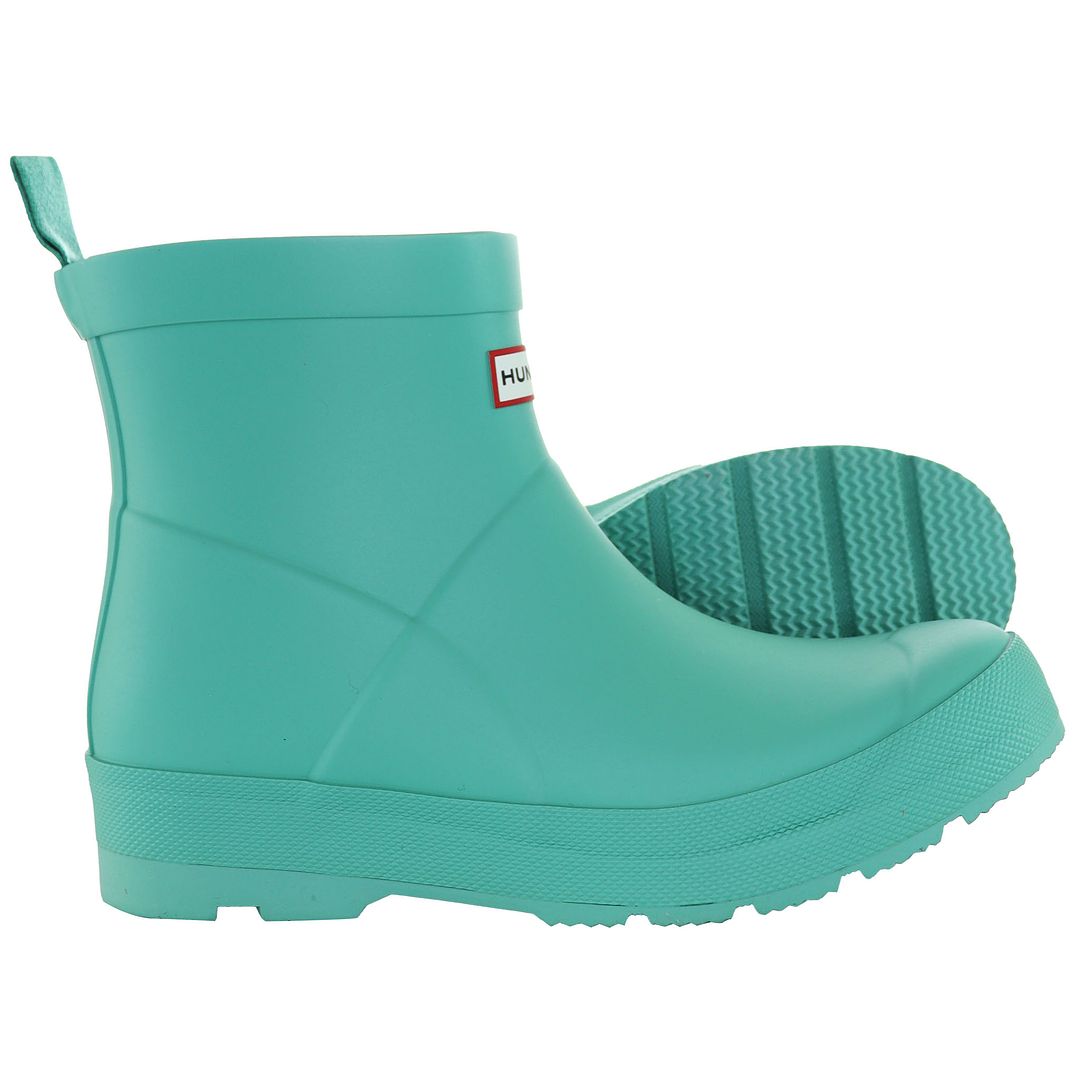 Hunter Play Kids Blue Wellington Boots