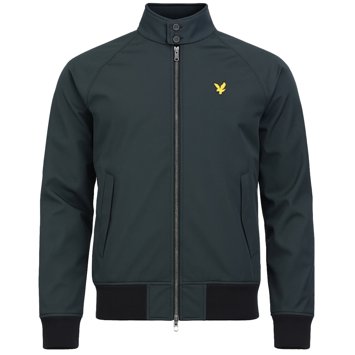Lyle & Scott Softshell Mens Black Harrington Jacket