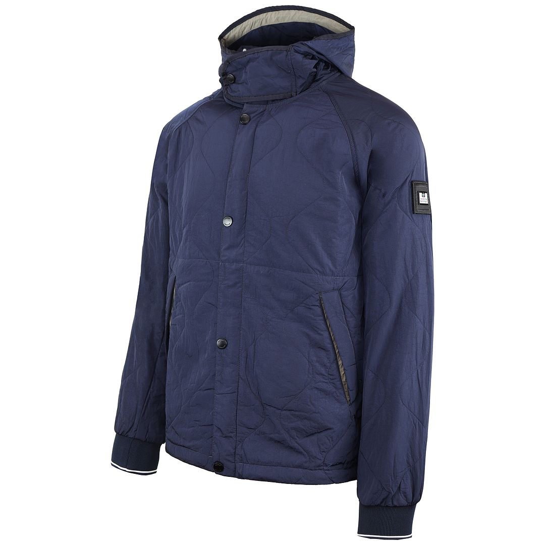 Weekend Offender Retro 80's Manilla Mens Navy Jacket