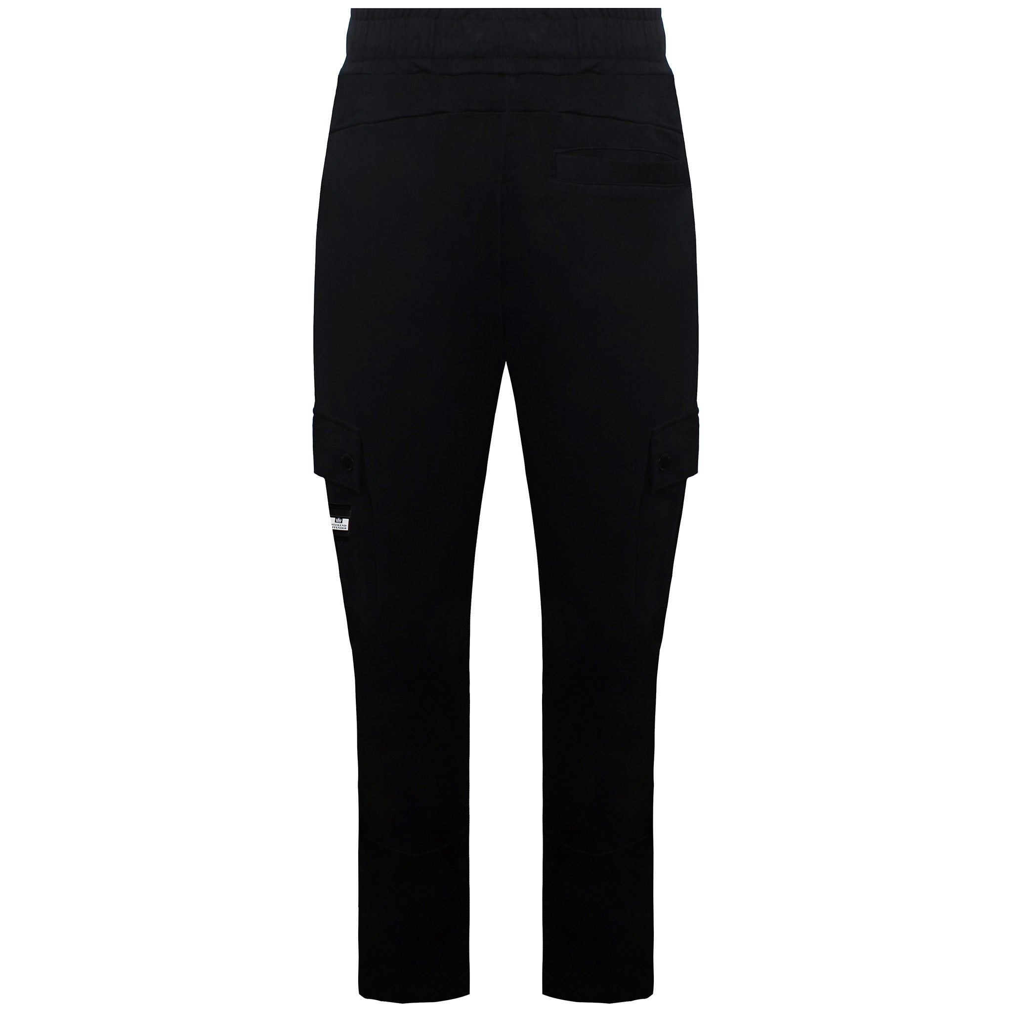 Weekend Offender Kwale Mens Black Track Pants