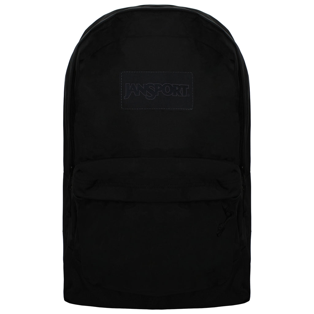 JanSport Mono Superbreak 25L Mens Black Backpack