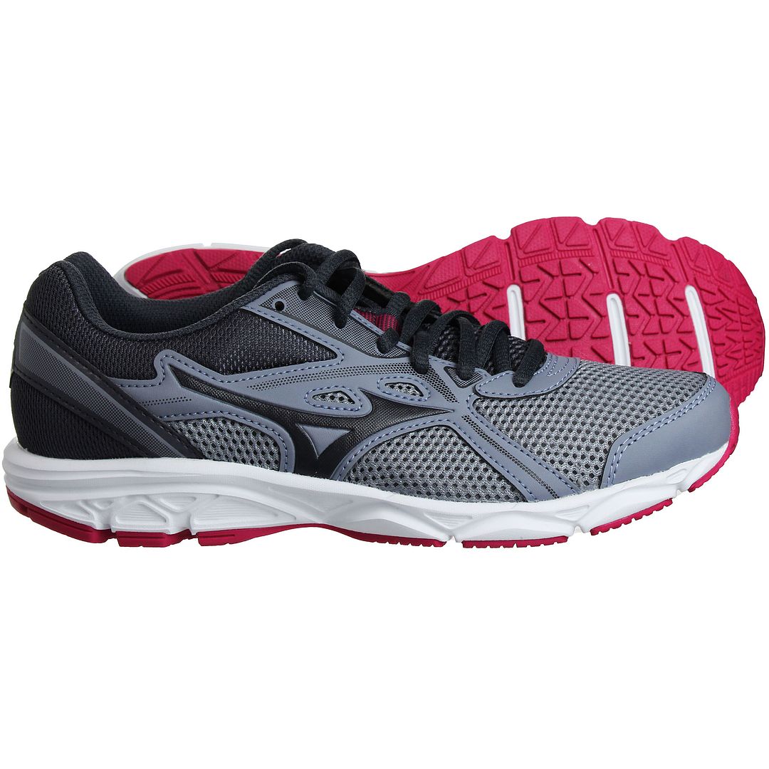 Mizuno Spark 5 Womens Grey Running Shoes