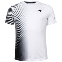Mizuno Shadow Mens White T-Shirt