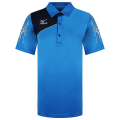 Mizuno DryLite Mens Blue Polo Shirt