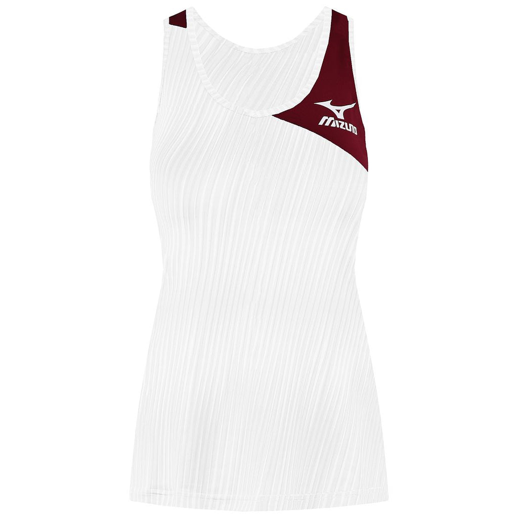 Mizuno Amplify Womens White Tank Top