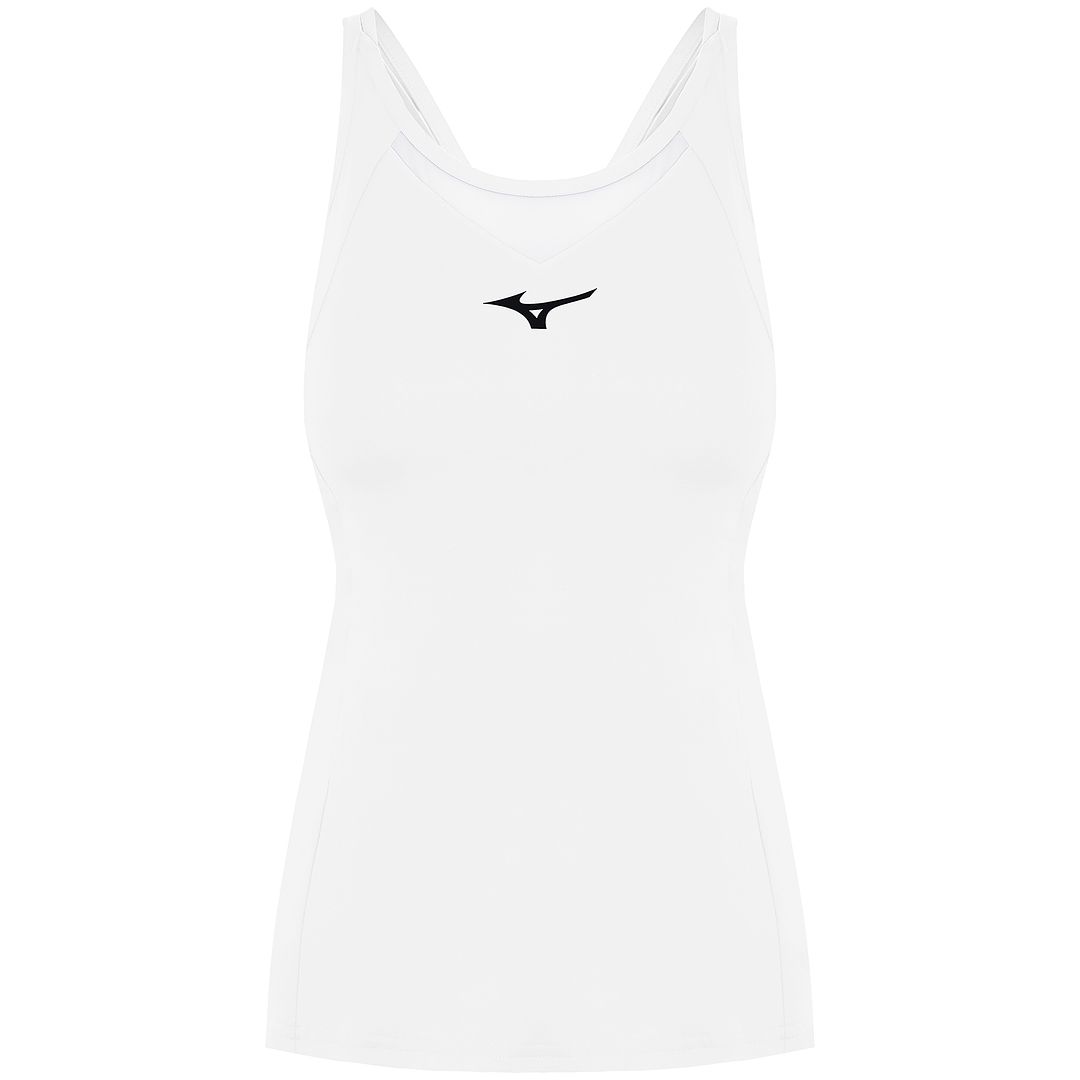 Mizuno DryLite Womens White Tank Top