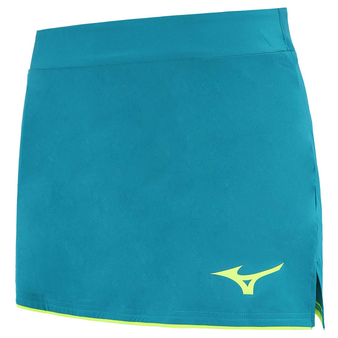 Mizuno Flex Womens Teal/Yellow Skort