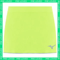 Mizuno Plain Womens Yellow Flex Skort - Size M - Mark on the side