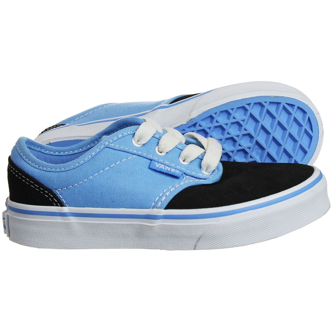 Vans Atwood Two Tone Kids Blue Plimsolls