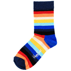 Happy Socks 2-Pack Multicolour Big Dot Striped