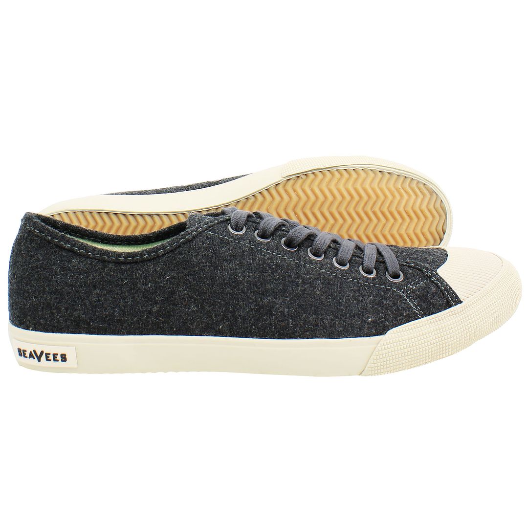 Seavees Kelso Dune Mens Grey Shoes