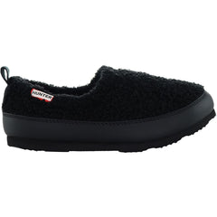 Hunter Sherpa Little Kids Black Slippers