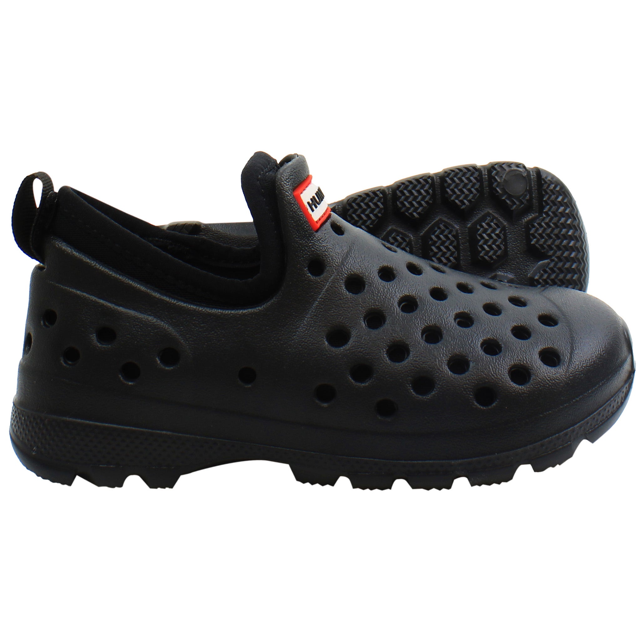 Hunter Water Kids Black Shoes