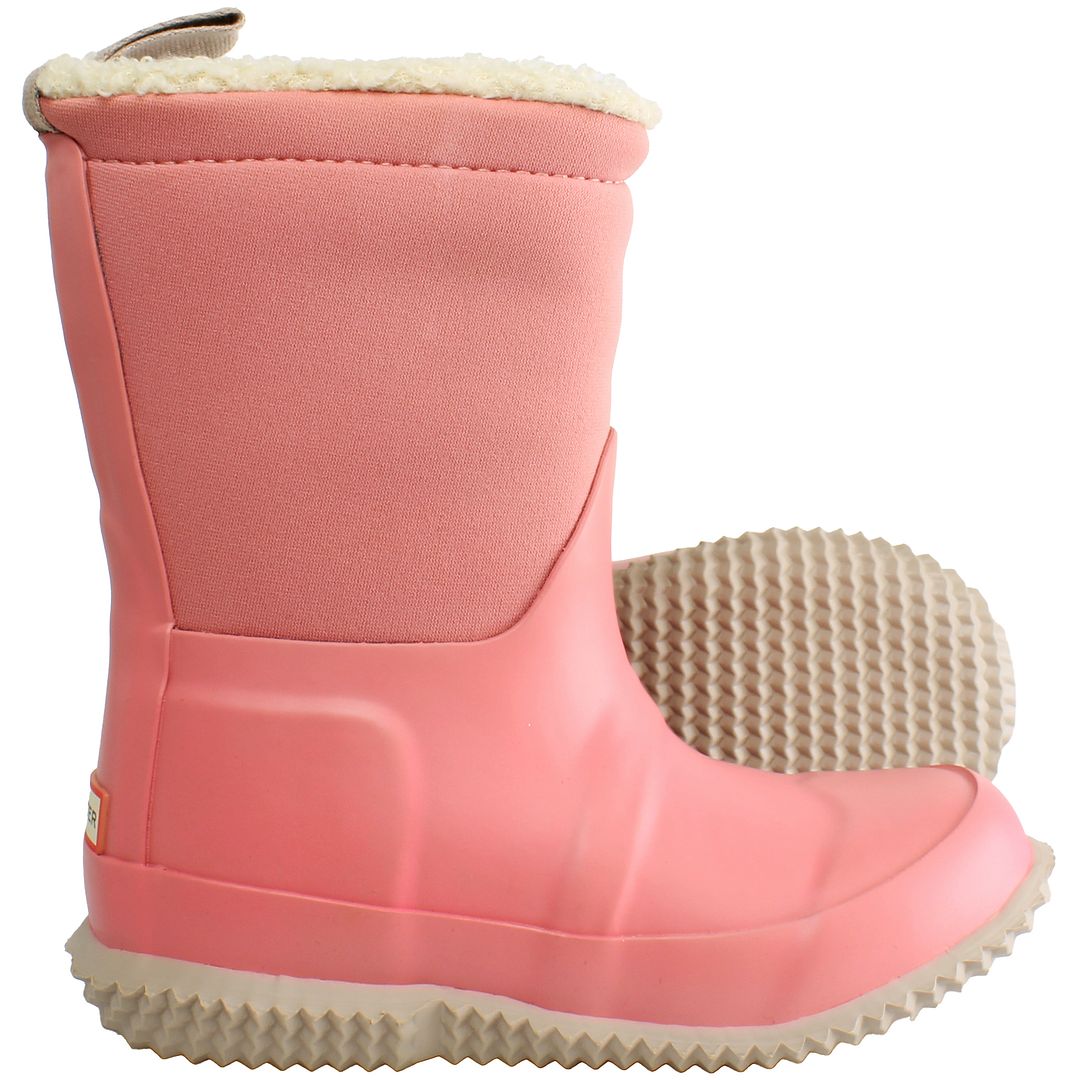 Hunter In/Out Insulated Kids Pink Rain Boots