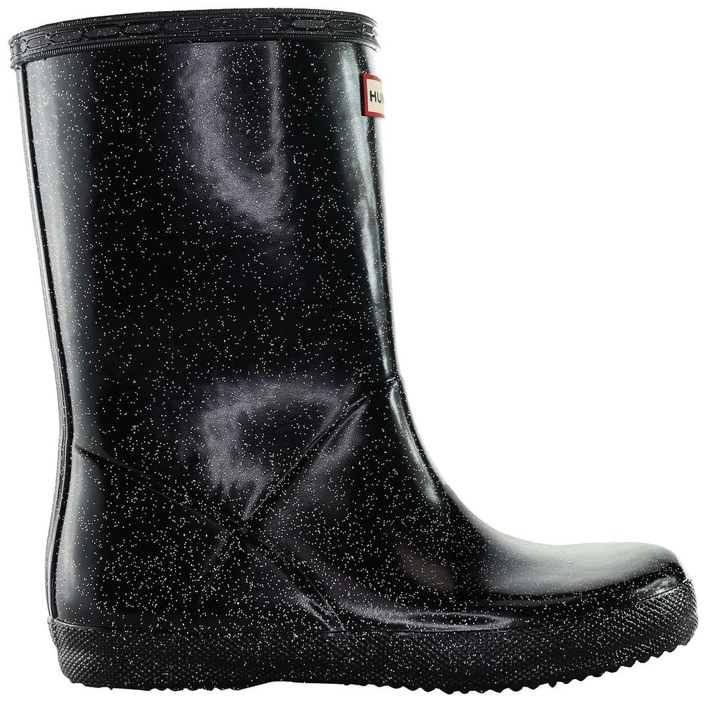 Hunter First Classic Starcloud Kids Black Boots