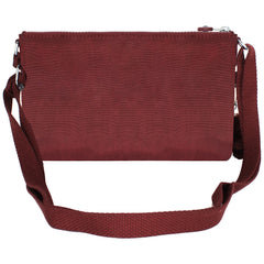 Kipling Mikaela Womens Merlot Crossbody Bag