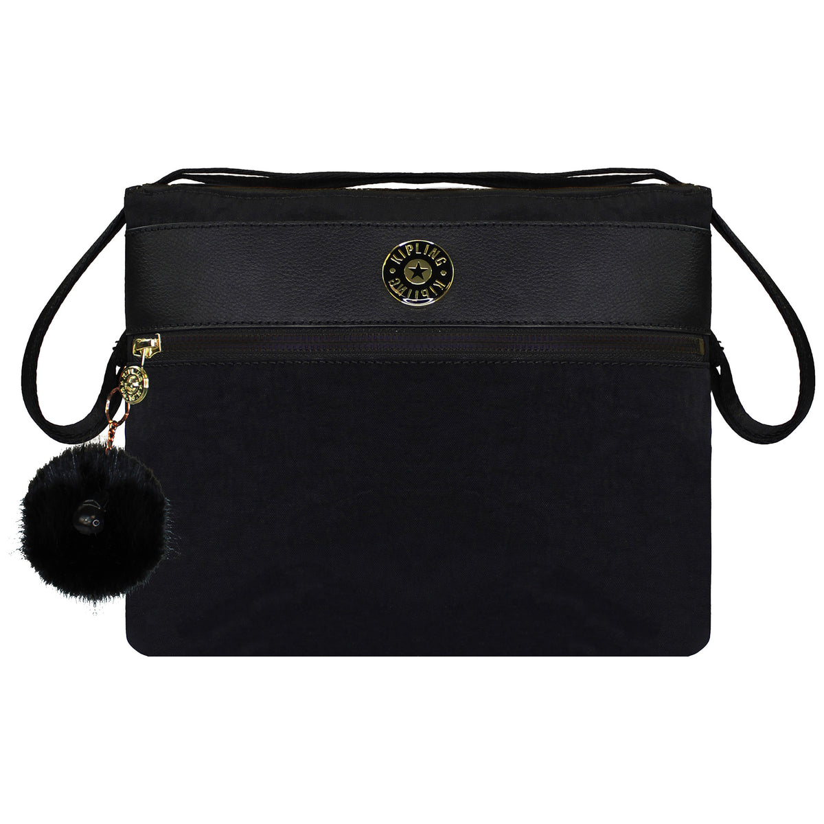 Kipling Ambrosia Womens Black Crossbody Bag