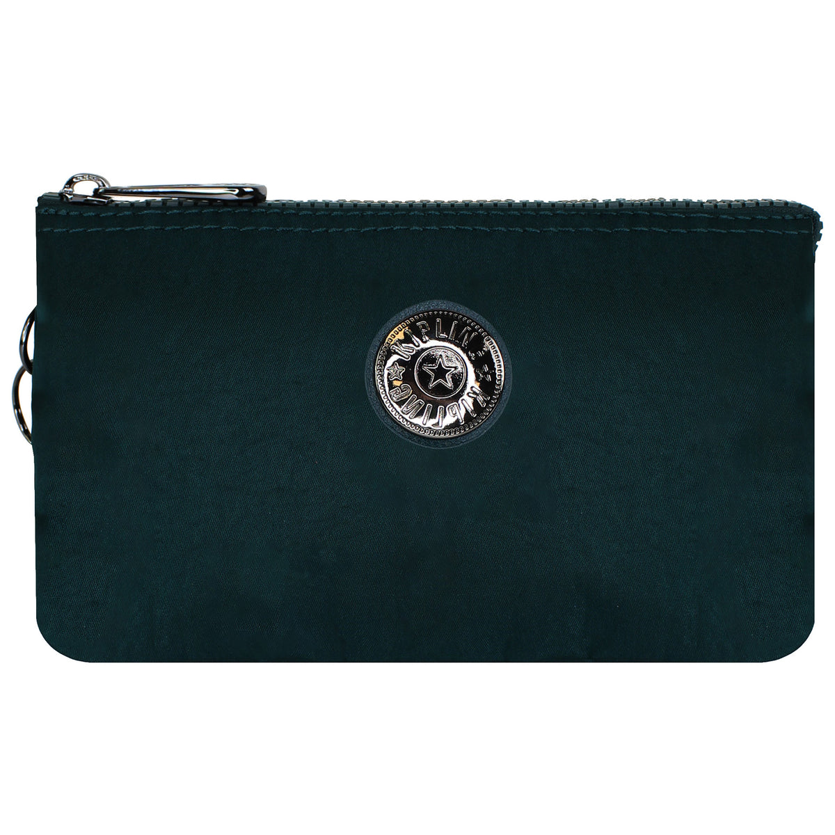 Kipling Creativity L Womens Green Pouch Bag