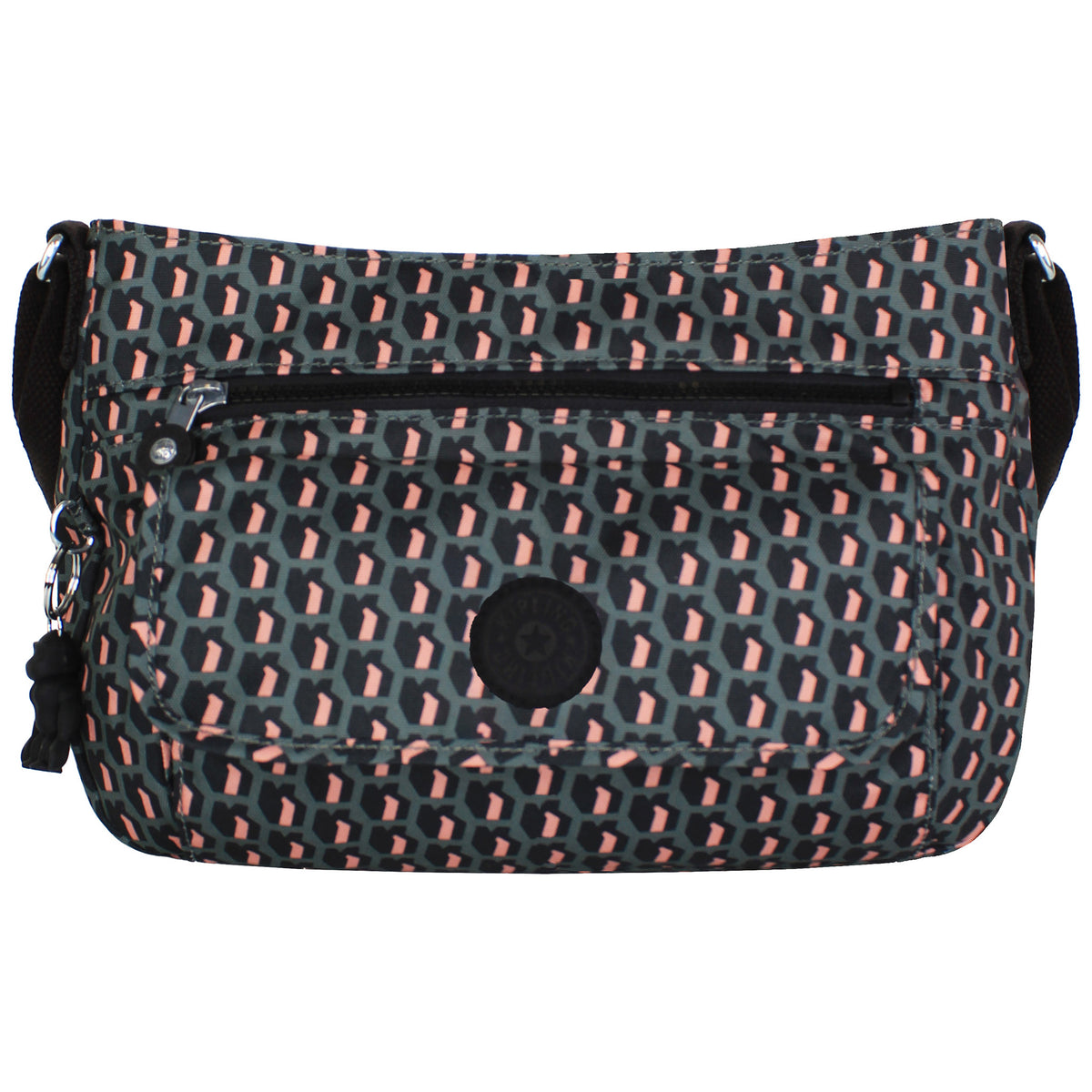 Kipling Syro Womens Black Medium Crossbody Bag