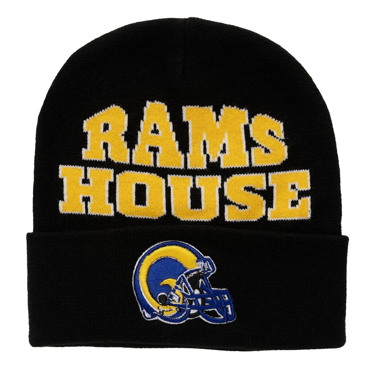 Mitchell & Ness NFL Los Angeles Rams Origins Knit Beanie