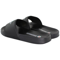Lambretta Pace Mens Black Sliders